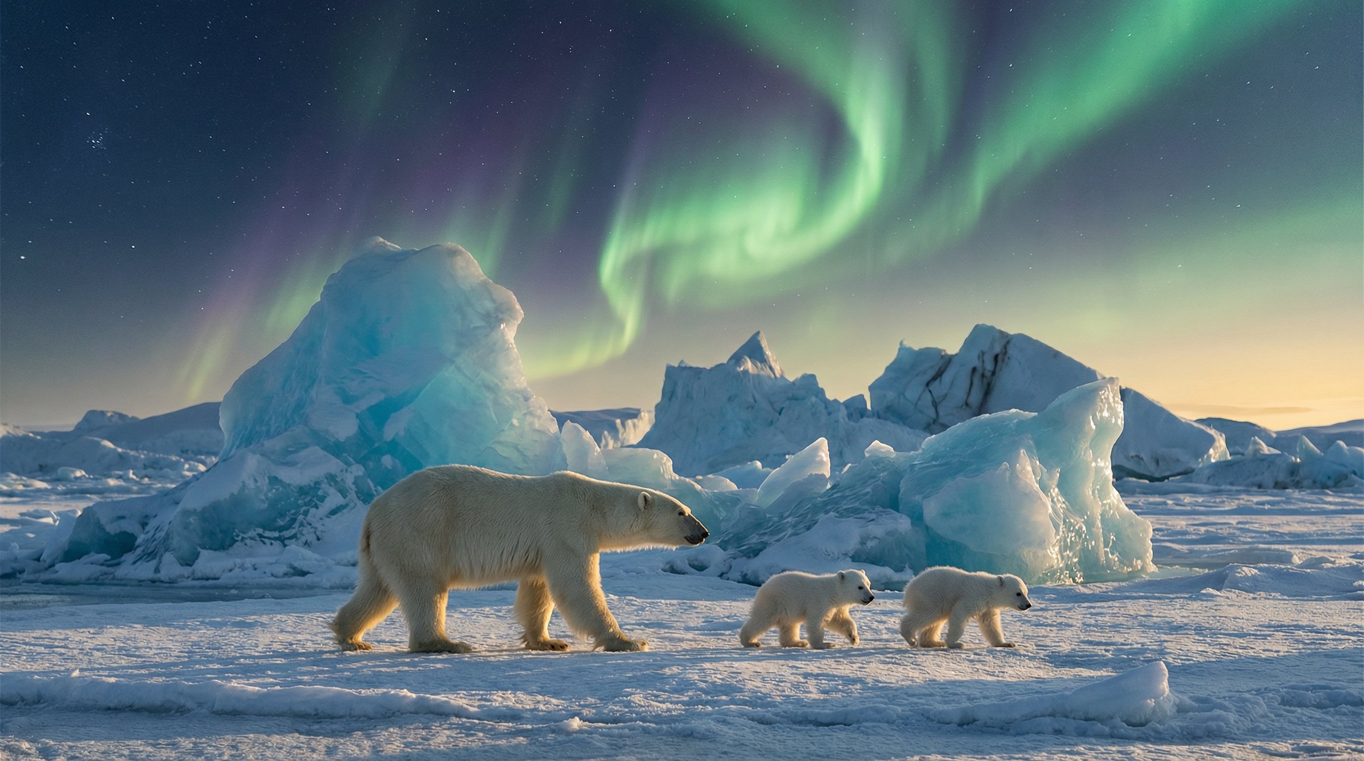多多视频北极熊极光视频